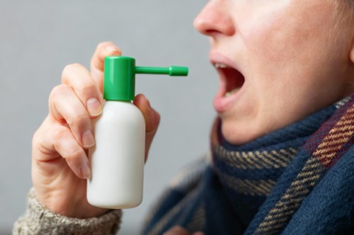 Spray para Laringite