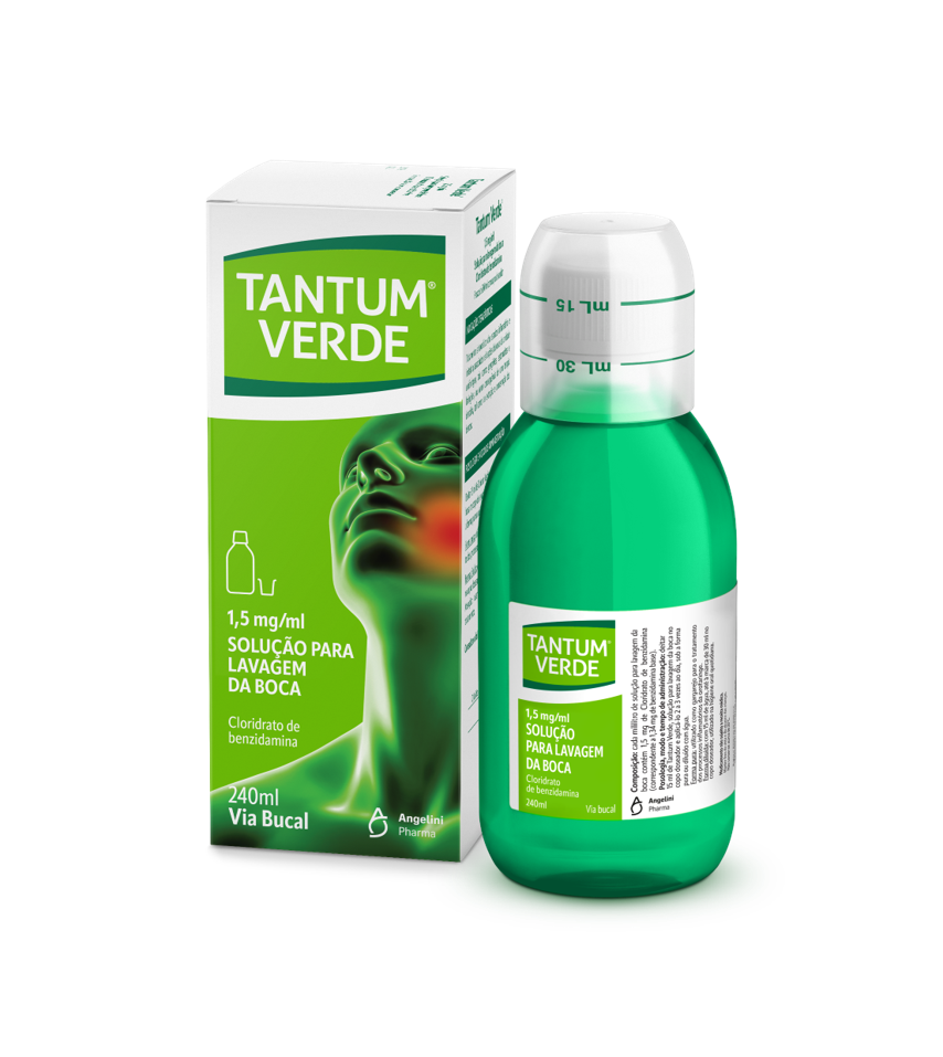 Tantum Verde Elixir 0.15% benzidamina