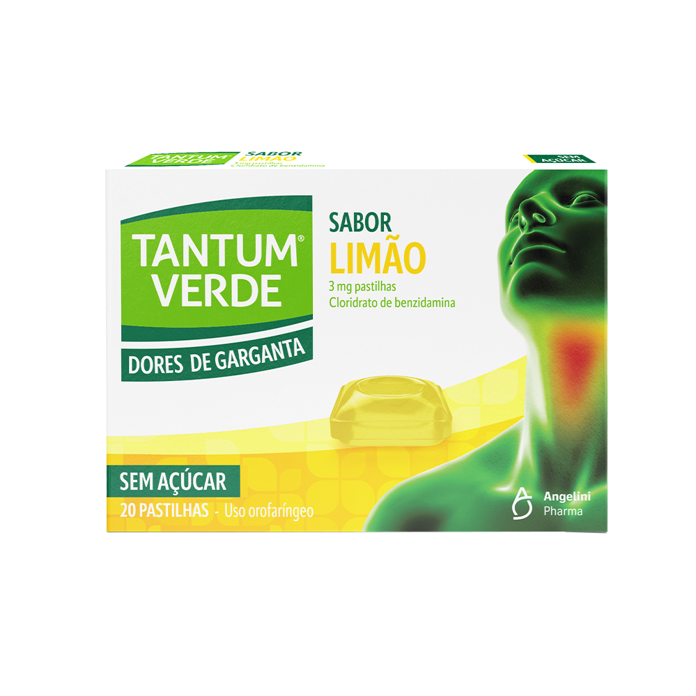 TTV Pastilhas Sabor Limao 3D Frente Sem Fundo