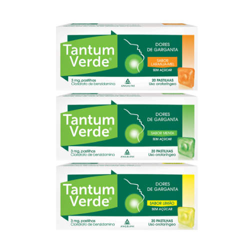 Tantum Verde Pastilhas 3mg