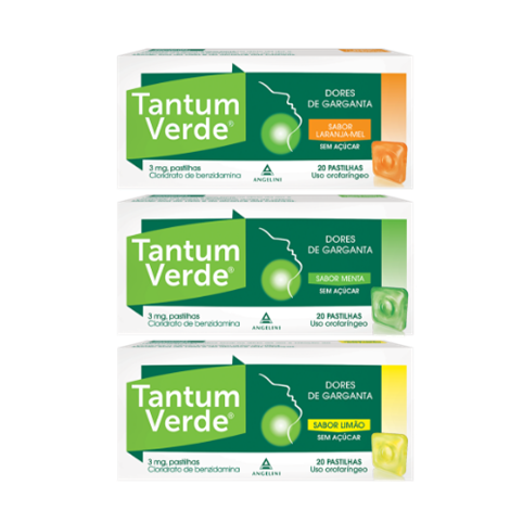 Tantum Verde Pastilhas 3mg